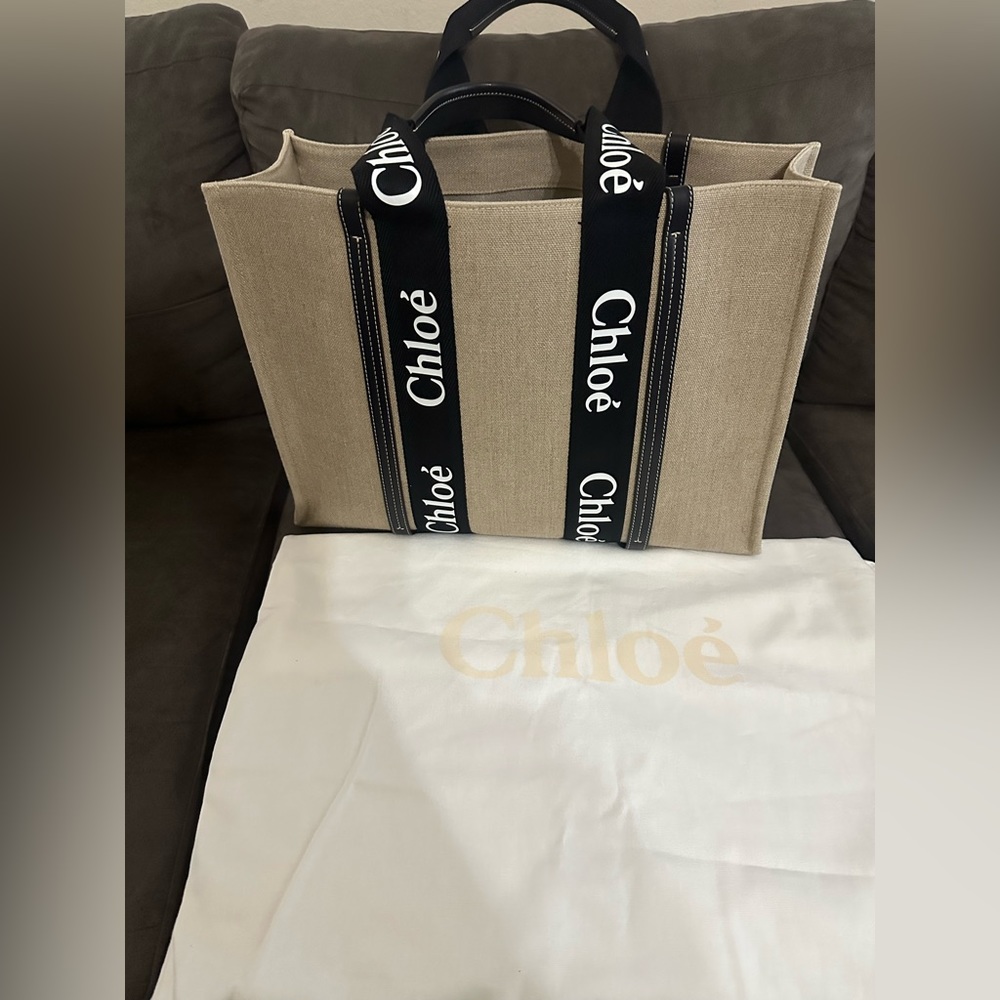 COPY - Chloe Woody Large tote bag